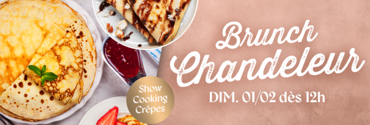 brunch chandeleur 