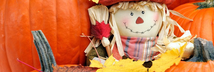 Halloween-pompoen