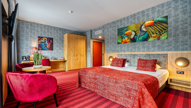 Salle de bain chambre confort Hôtel Verviers